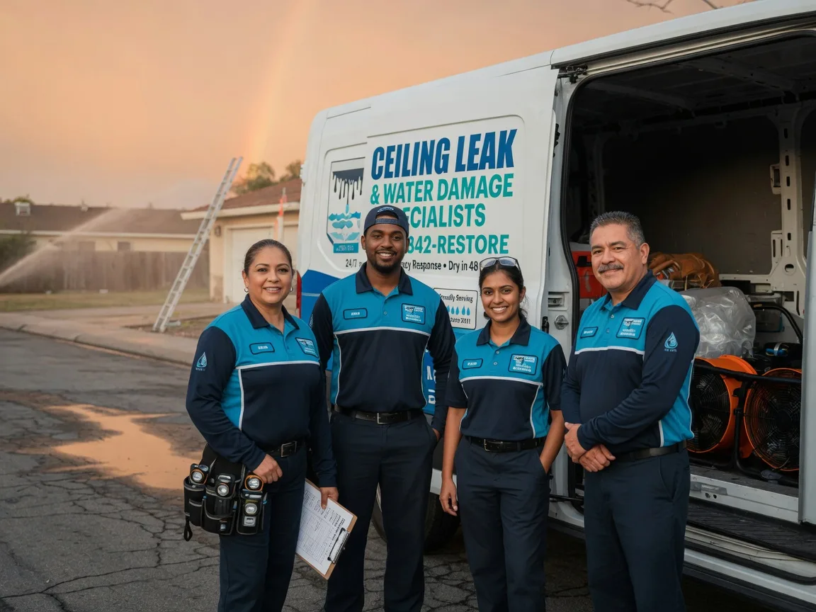 Ceiling Leak Cleanup company in Squire, WV